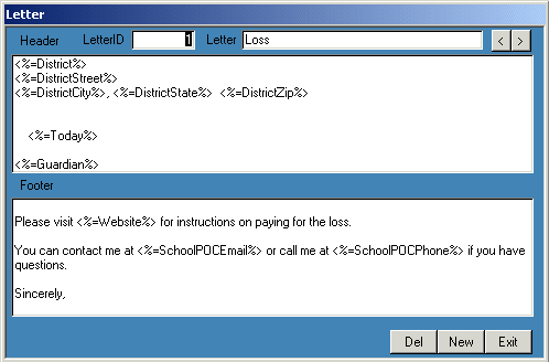 Create letter templates in Access