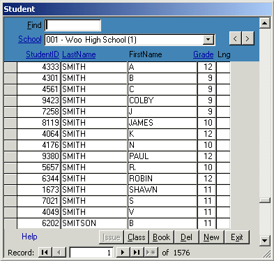 Import from district student system